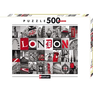 Nathan (87210) - "Memories of London" - 500 pieces puzzle