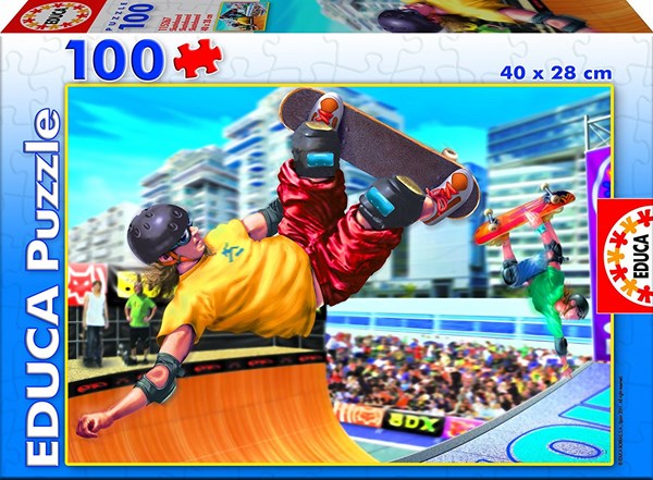 Educa (15267) - "Skateboard" - 100 pieces puzzle