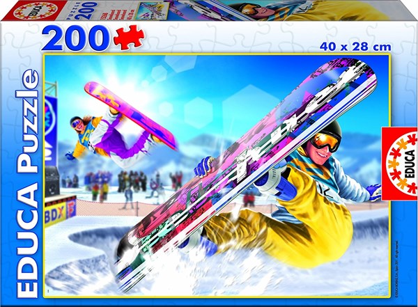 Educa (15268) - "Snowboard" - 200 pieces puzzle