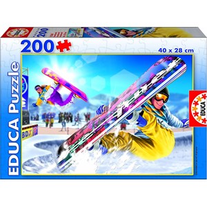 Educa (15268) - "Snowboard" - 200 pieces puzzle