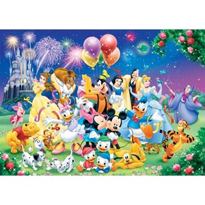 Nathan (87616) - "The Disney Family" - 1000 pieces puzzle