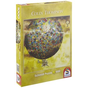 Schmidt Spiele (59400) - Colin Thompson: "Balloon Ride" - 1000 pieces puzzle