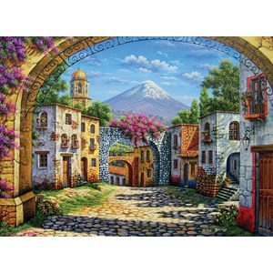 Clementoni (35025) - Arturo Zarraga: "The Volcano" - 500 pieces puzzle