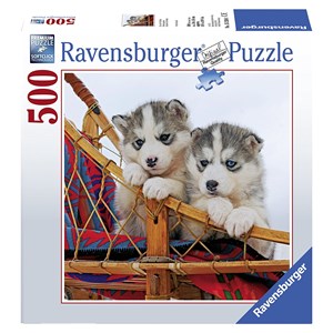 Ravensburger (15230) - "Little Husky" - 500 pieces puzzle