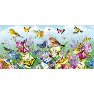 Gibsons (G4019) - "Butterflies and Blooms" - 636 pieces puzzle