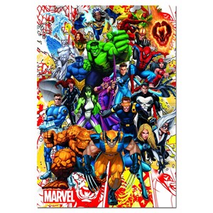 Educa (15560) - "Marvel Heroes" - 500 pieces puzzle