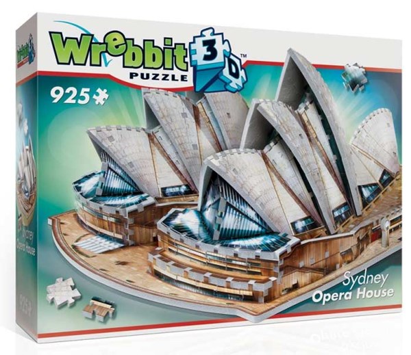 Wrebbit (W3D-2006) - "Sydney Opera House" - 925 pieces puzzle