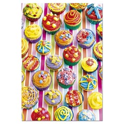 Educa (15549) - "Colourful Cupcakes" - 500 pieces puzzle