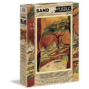 Clementoni (30351) - "Sand Land" - 500 pieces puzzle