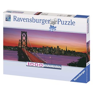 Ravensburger (15104) - "Oakland Bay Bridge, San Francisco" - 1000 pieces puzzle