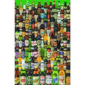 Educa (13782) - "Cans of Beer" - 1000 pieces puzzle