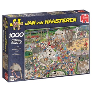 Jumbo (01491) - Jan van Haasteren: "The Zoo" - 1000 pieces puzzle