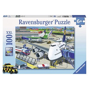 Ravensburger (10763) - "Airfield" - 100 pieces puzzle