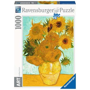 Ravensburger (15805) - Vincent van Gogh: "The Sunflowers" - 1000 pieces puzzle