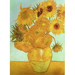 Ravensburger (16206) - Vincent van Gogh: "The Sunflowers" - 1500 pieces puzzle