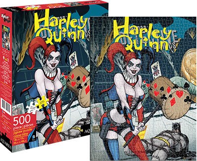 Aquarius (62107) - "Harley Quinn Cover (DC Comics)" - 500 pieces puzzle