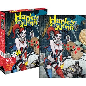 Aquarius (62107) - "Harley Quinn Cover (DC Comics)" - 500 pieces puzzle
