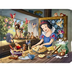 Nathan (86554) - "Snow White making a Cake" - 60 pieces puzzle