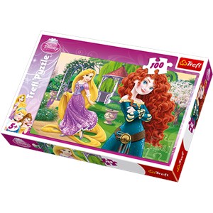 Trefl (16199) - "Princesses" - 100 pieces puzzle
