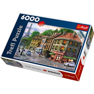 Trefl (65001) - Dominic Davison: "Street of Paris" - 6000 pieces puzzle