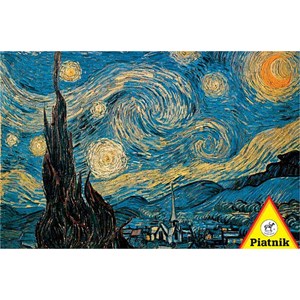 Piatnik (540363) - Vincent van Gogh: "Starry Night" - 1000 pieces puzzle