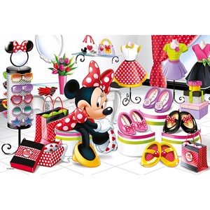 Trefl (17225) - "Minnie, Queen the fashion" - 60 pieces puzzle