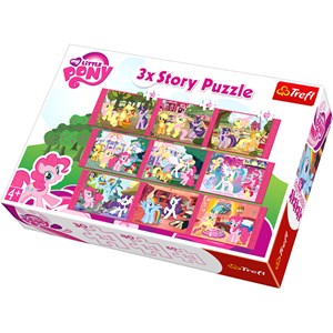 Trefl (90307) - "My Little Pony" - 30 40 60 pieces puzzle