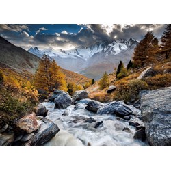 Heye (29712) - Alexander von Humboldt: "Mountain Stream" - 1000 pieces puzzle