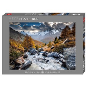 Heye (29712) - Alexander von Humboldt: "Mountain Stream" - 1000 pieces puzzle