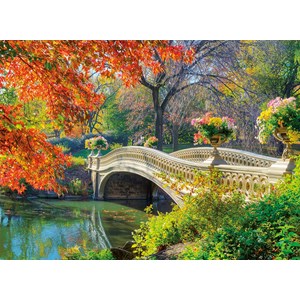 Ravensburger (14231) - "Romantic bridge" - 500 pieces puzzle