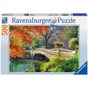Ravensburger (14231) - "Romantic bridge" - 500 pieces puzzle