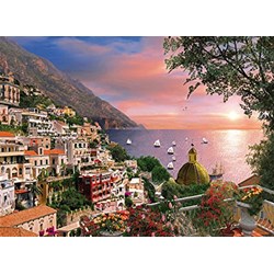 Clementoni (39221) - Dominic Davison: "Positano, Italy" - 1000 pieces puzzle