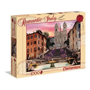 Clementoni (39219) - Dominic Davison: "Romantic Rome" - 1000 pieces puzzle