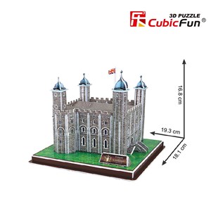 Cubic Fun (C715H) - "Tower of London" - 40 pieces puzzle