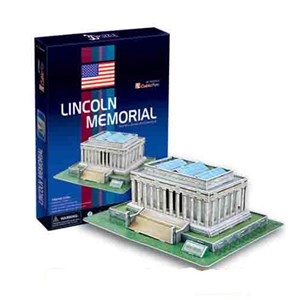 Cubic Fun (C104H) - "Lincoln Memorial" - 41 pieces puzzle