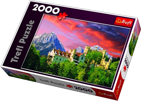 Trefl (270532) - "The Hochenschwangau Castle, Bavaria" - 2000 pieces puzzle