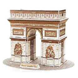Cubic Fun (C045H) - "Arch of Triumph" - 26 pieces puzzle