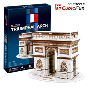 Cubic Fun (C045H) - "Arch of Triumph" - 26 pieces puzzle