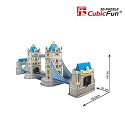 Cubic Fun (C702H) - "London, Tower Bridge" - 41 pieces puzzle