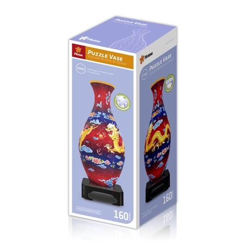 Pintoo (S1002) - "The Dragon and the Phoenix" - 160 pieces puzzle