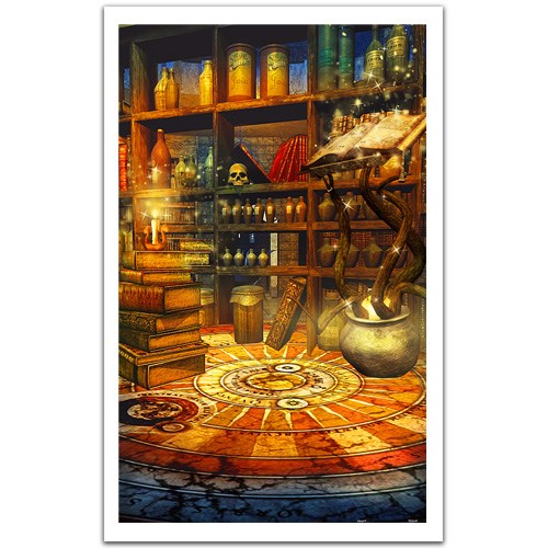 Pintoo (H1494) - "Fantasy Magic Room" - 1000 pieces puzzle