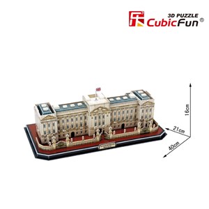 Cubic Fun (MC162H) - "London, Buckingham Palace" - 72 pieces puzzle