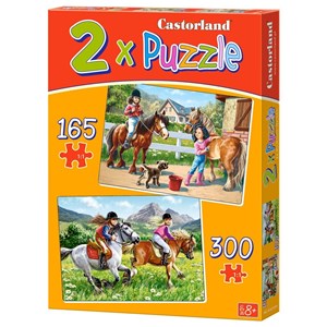 Castorland (B-021079) - "At horse" - 165 300 pieces puzzle