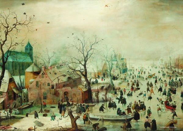 PuzzelMan (394) - Hendrick Avercamp: "Winter" - 99 pieces puzzle