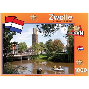 PuzzelMan (438) - "Netherlands, Zwolle" - 1000 pieces puzzle