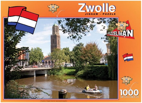 PuzzelMan (438) - "Netherlands, Zwolle" - 1000 pieces puzzle