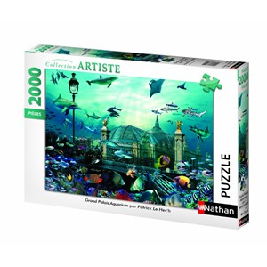 Nathan (87874) - "Grand Palace Aquarium" - 2000 pieces puzzle