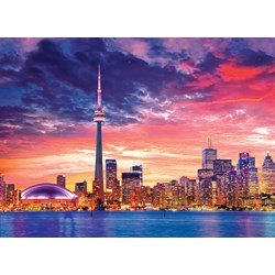 Eurographics (6000-0738) - "Toronto - Skyline" - 1000 pieces puzzle