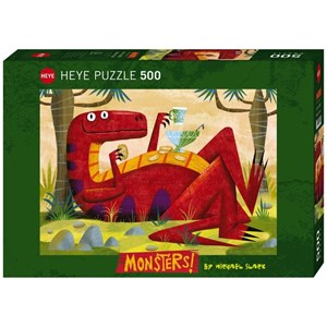 Heye (29624) - Michael Slack: "Monster Punch" - 500 pieces puzzle