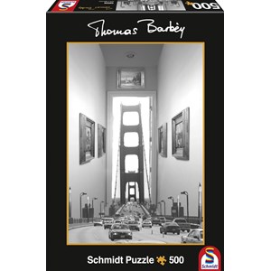Schmidt Spiele (59506) - "Thomas Barbey: Tower Gallery" - 500 pieces puzzle